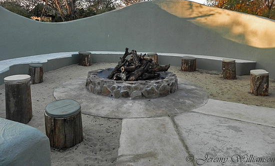 Nselweni Bush Camp's Boma, enjoy an evening around the fire - Hluhluwe iMfolozi Game Reserve Big 5 Nselweni Bush Camp Self Catering Accommodation Bookings KwaZulu-Natal South Africa